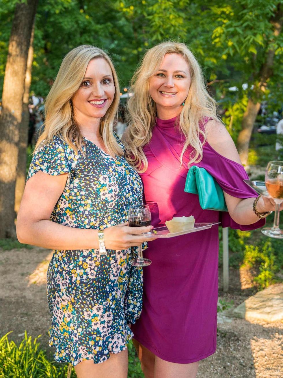 Umlauf Garden Party 2019 Elicia Michaud Courtney Bishop
