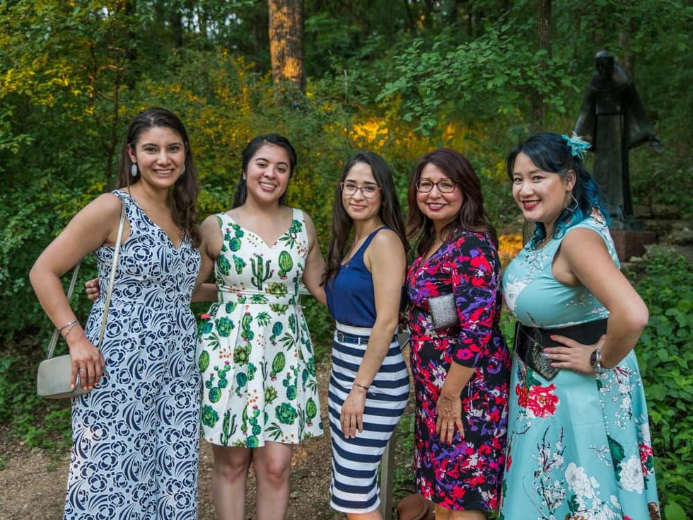 Umlauf Garden Party 2019 Felicia Pena Audrey Garcia Margarita Sevilla Tamara Jones Cat Duong