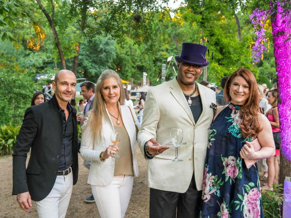 Umlauf Garden Party 2019 Jerome Long Janeen Long William Jackson Sarah Saxon