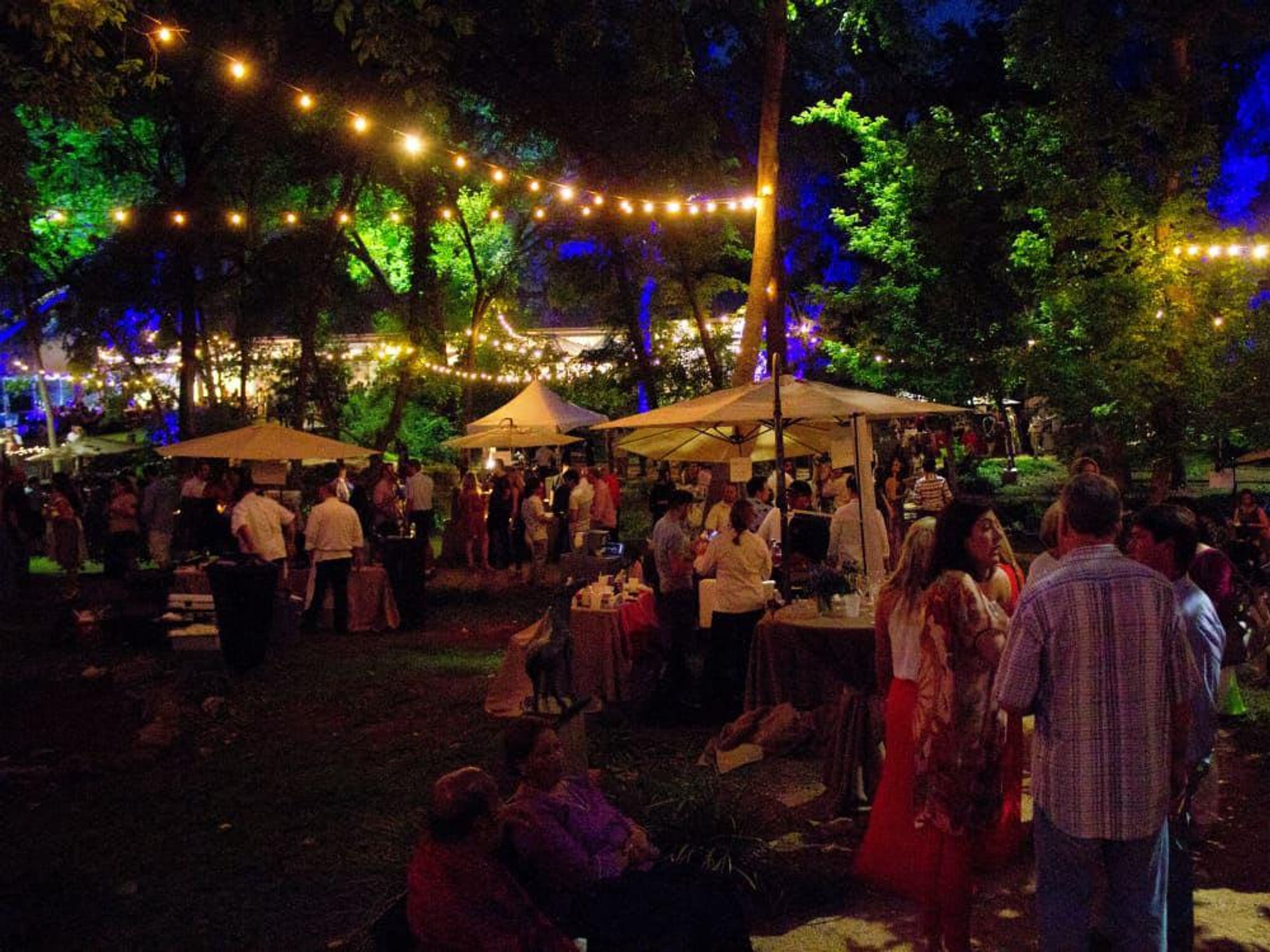 Umlauf Garden Party Gathers Austin S Finest In The Name Of Art