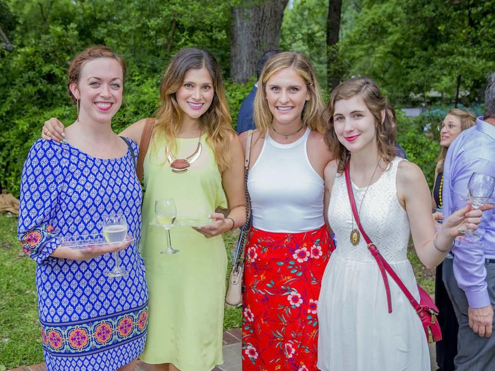 Umlauf Sculpture Garden and Museum Garden Party 2016 CultureMap Austin Molly McManus Kelly Keelan Kelli Blumrosen Nicole Raney