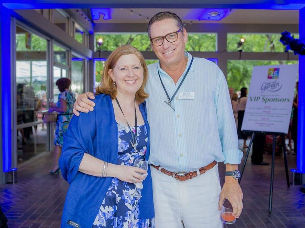 Umlauf Sculpture Garden and Museum Garden Party 2016 Donna Daugherty Burke Edwards