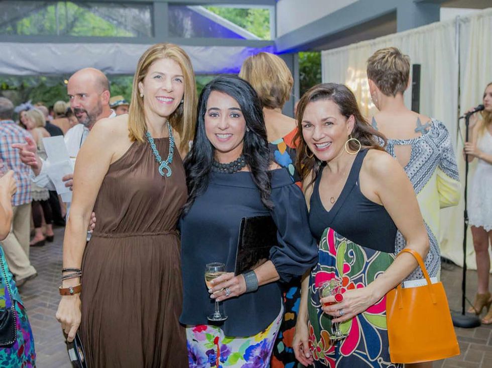 Umlauf Sculpture Garden and Museum Garden Party 2016 Elizabeth Baker Yuniedth Steen Mara Holguin Fouts