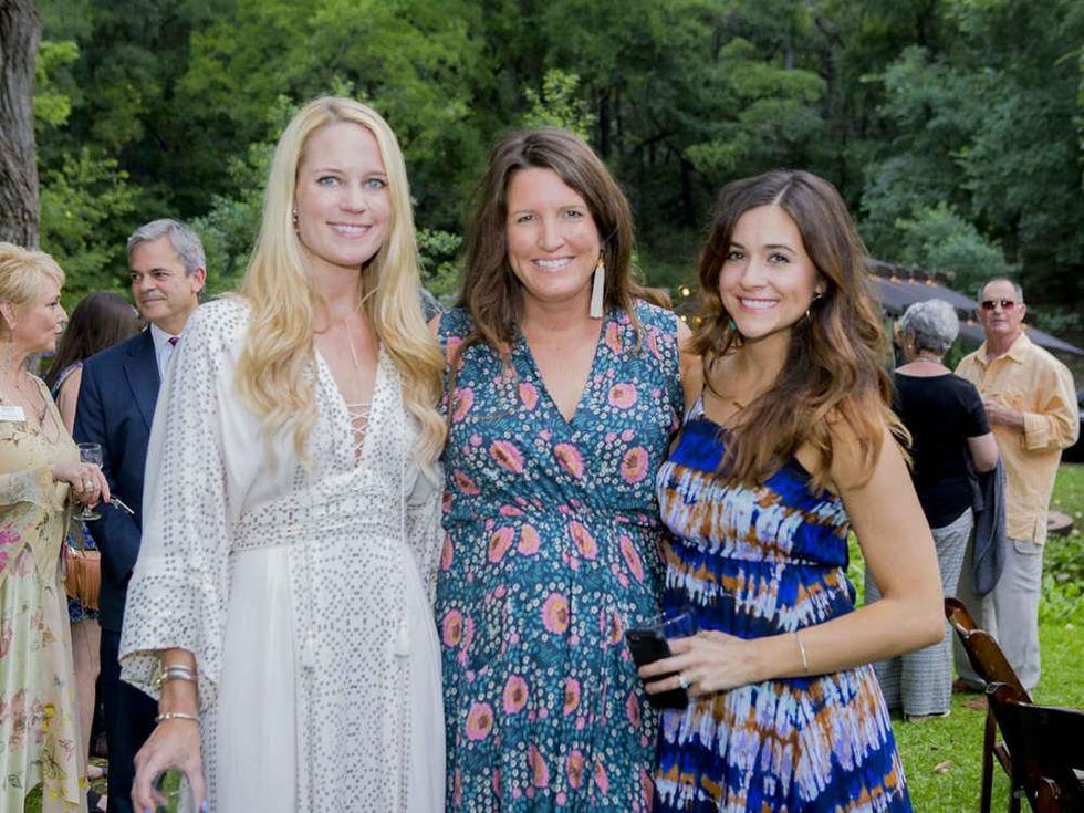Umlauf Sculpture Garden and Museum Garden Party 2016 Lauren Peters Lacy Lyons Cassie McKinney