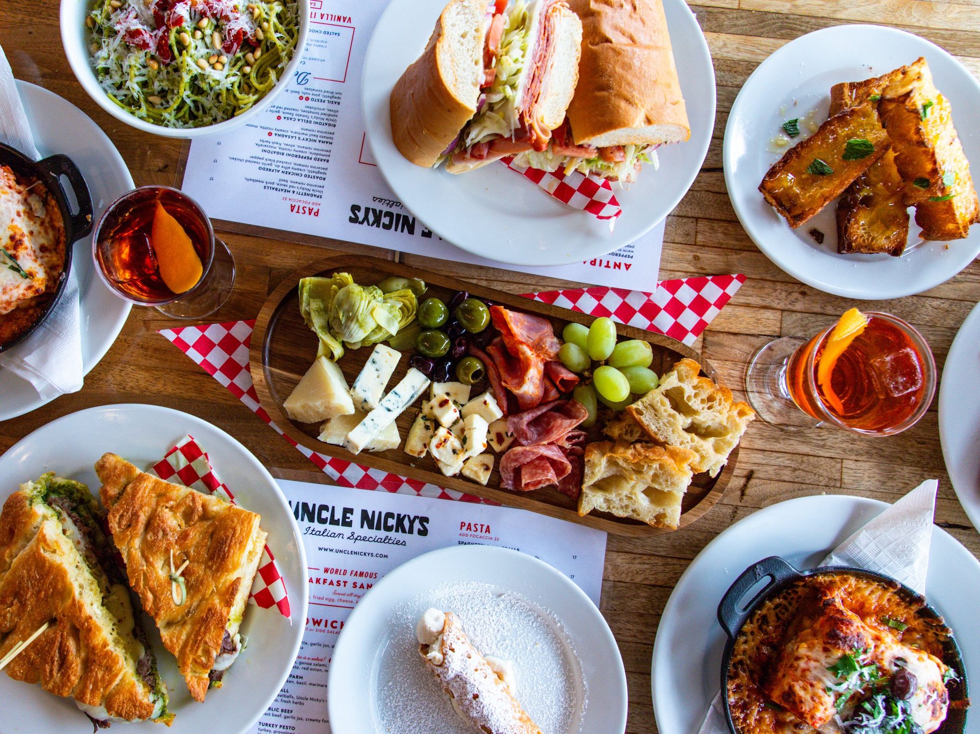 Uncle Nicky's spread