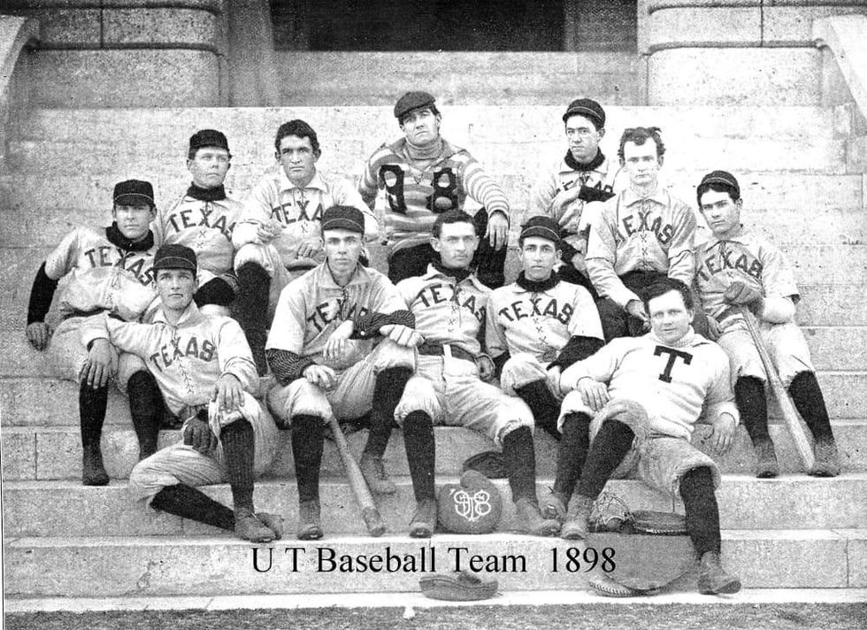 University of Texas baseball team 1898