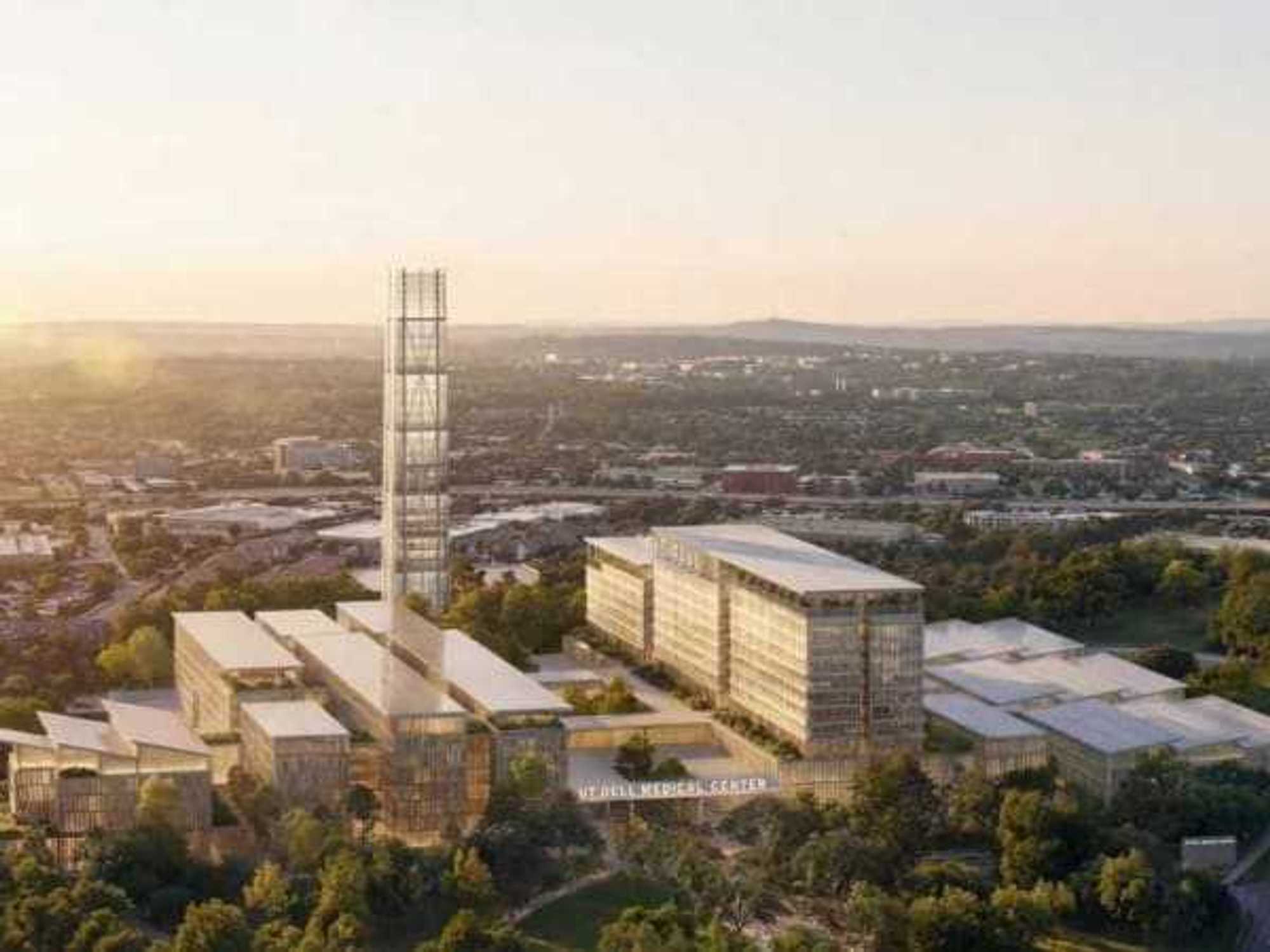 University of Texas Dell Medical Center rendering