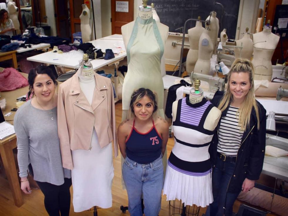 University of Texas fashion show Elements preview class April 2016 Carolina Ramos Victoria Espinoza Emily Noel