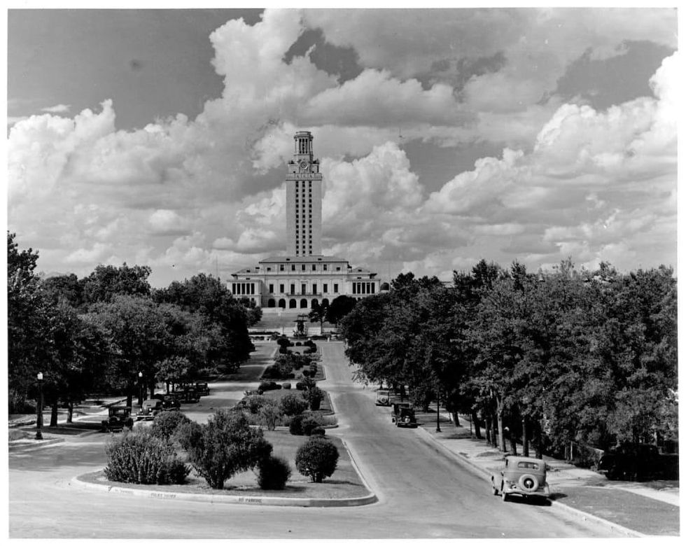 University of Texas tower campus historical