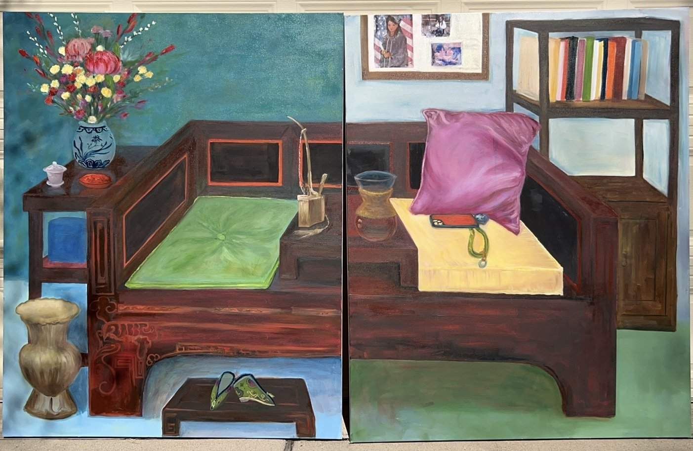 Untitled painting by June Xu