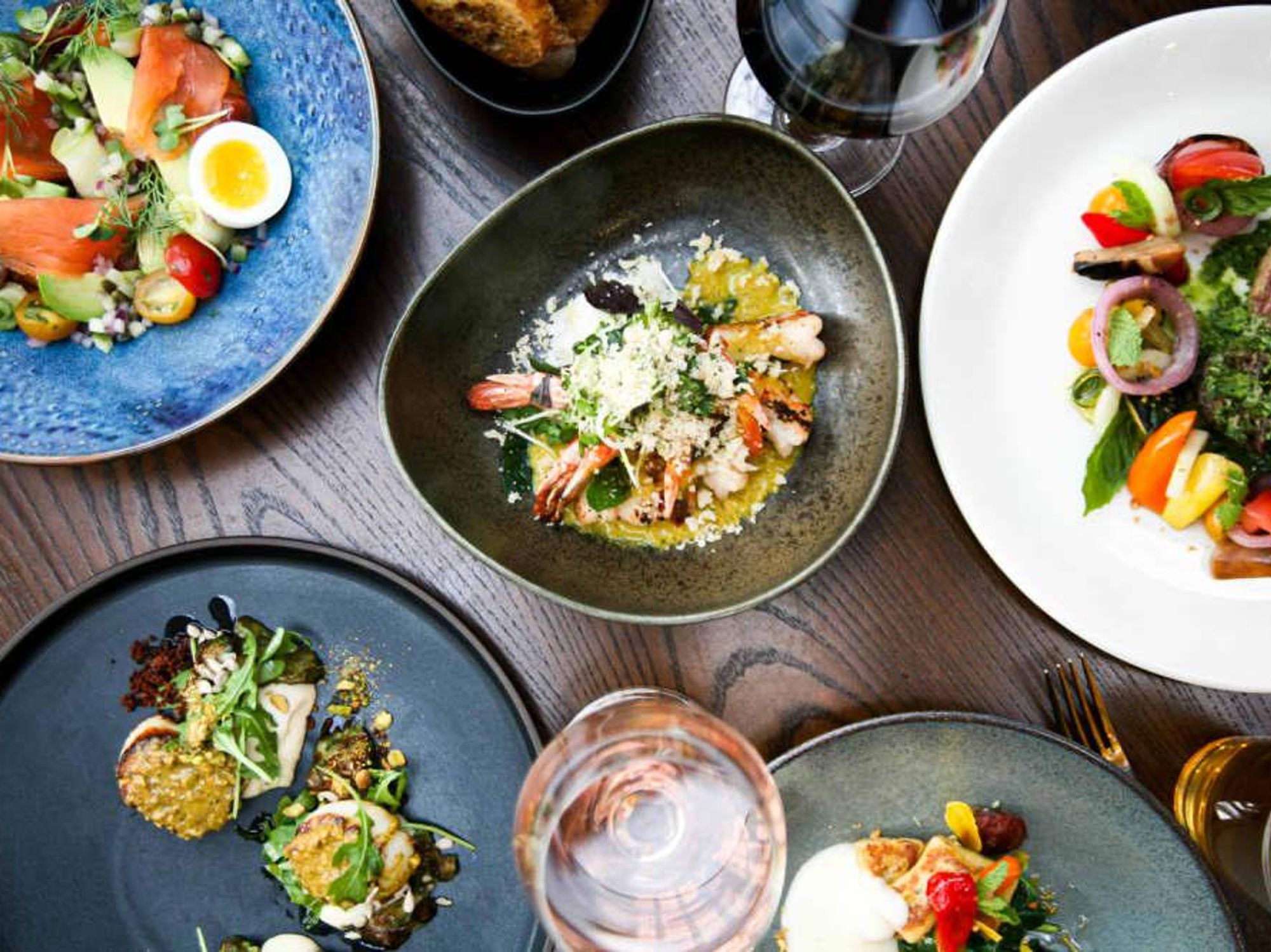 Upscale plates by Second Bar + Kitchen in Austin