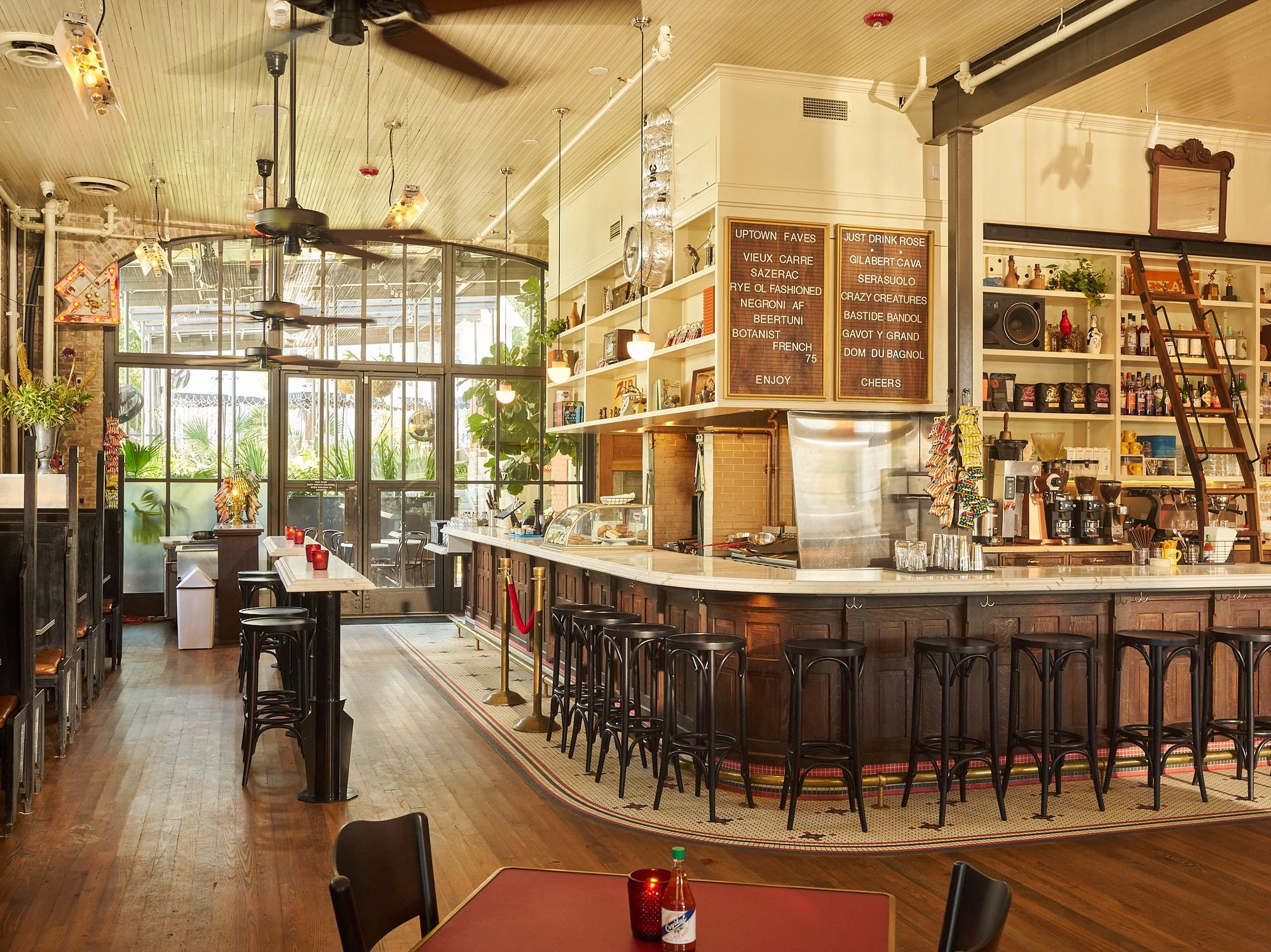 Uptown Sports Club interior bar