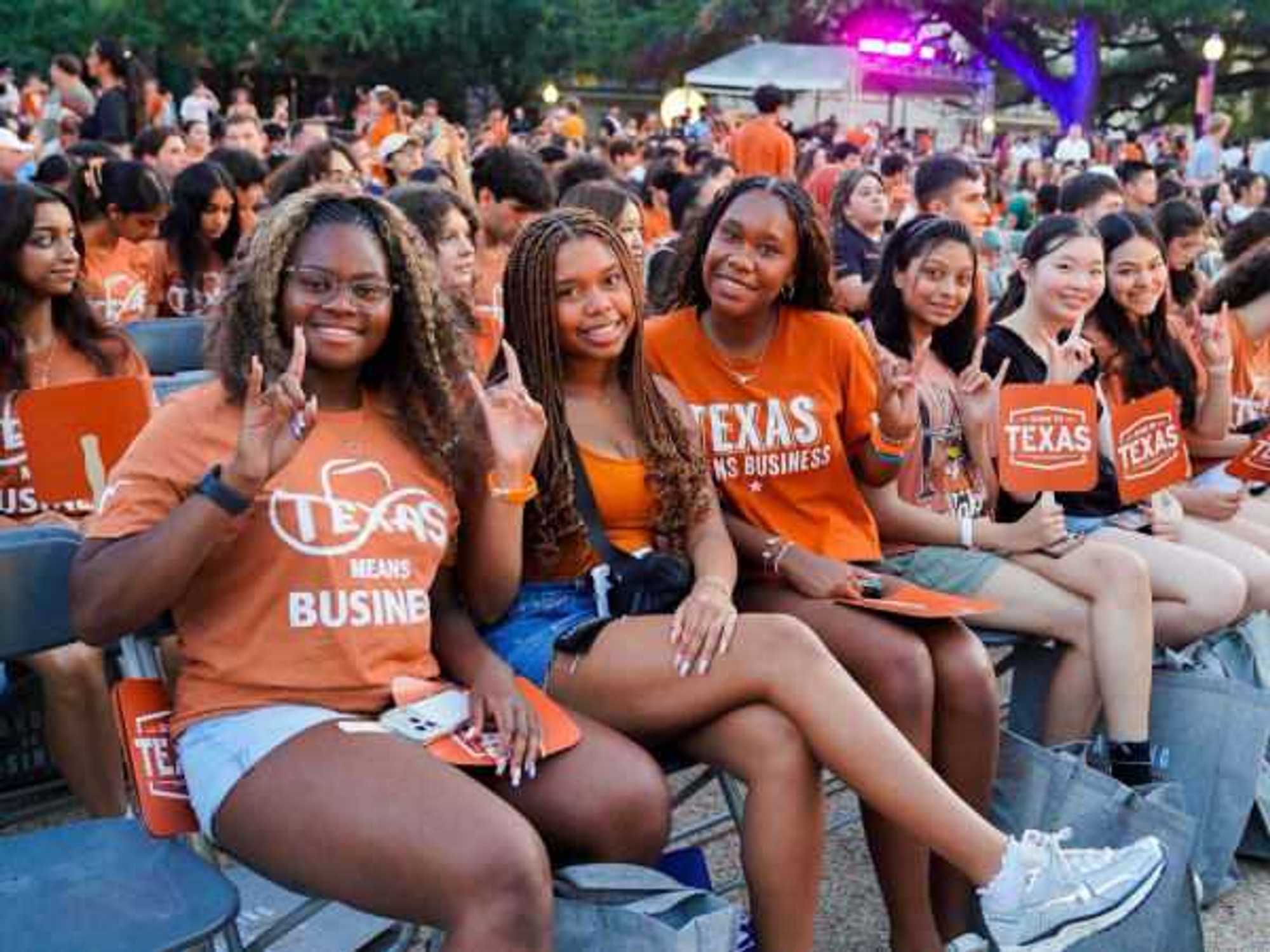 UT Austin students