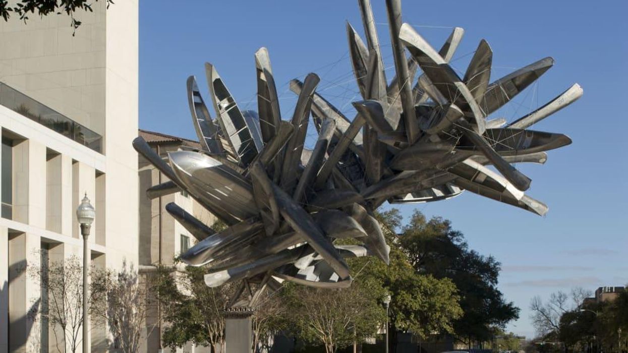 UT Landmarks Monochrome for Austin Nancy Rubins