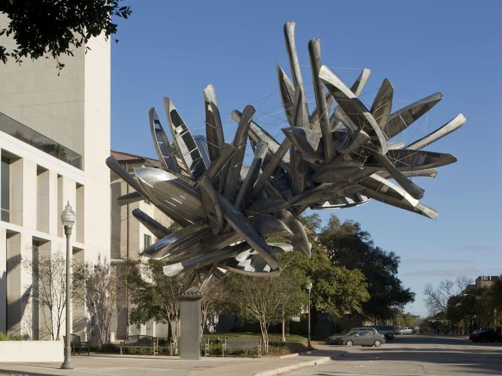 UT Landmarks Monochrome for Austin Nancy Rubins