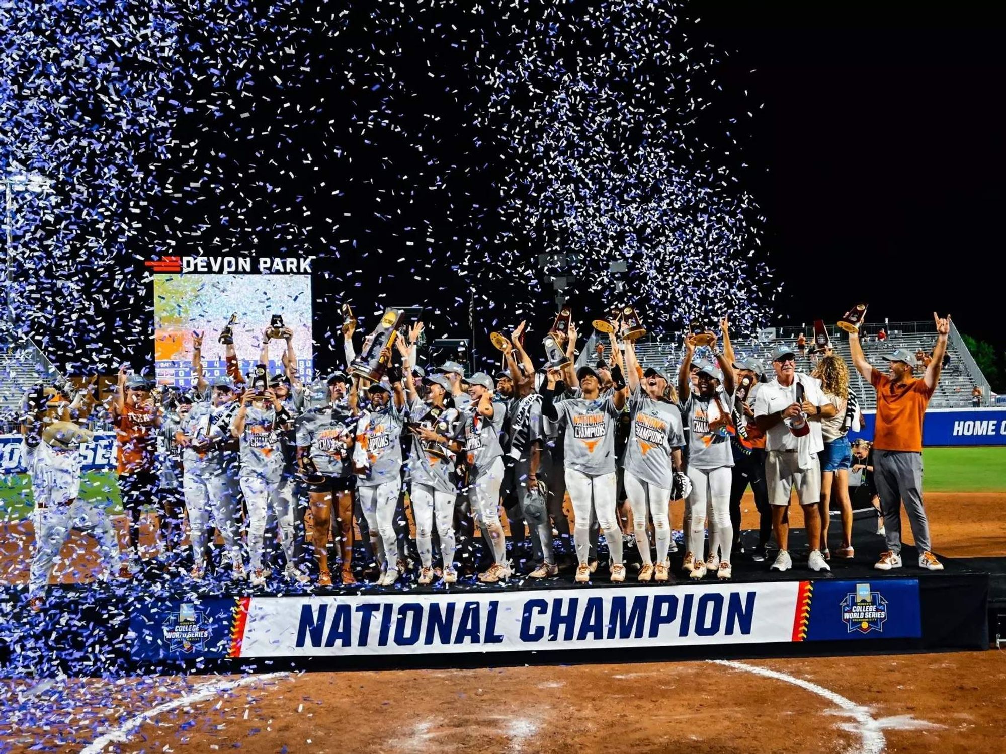UT Longhorns softball