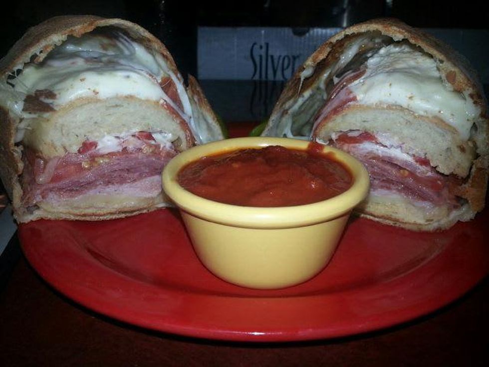 Vatican at home slice pizza