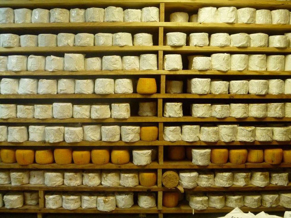 Veldhuizen Bosque Blue aging in the cave