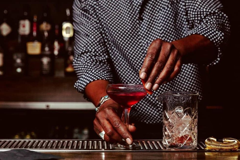 Velouria Austin drinks