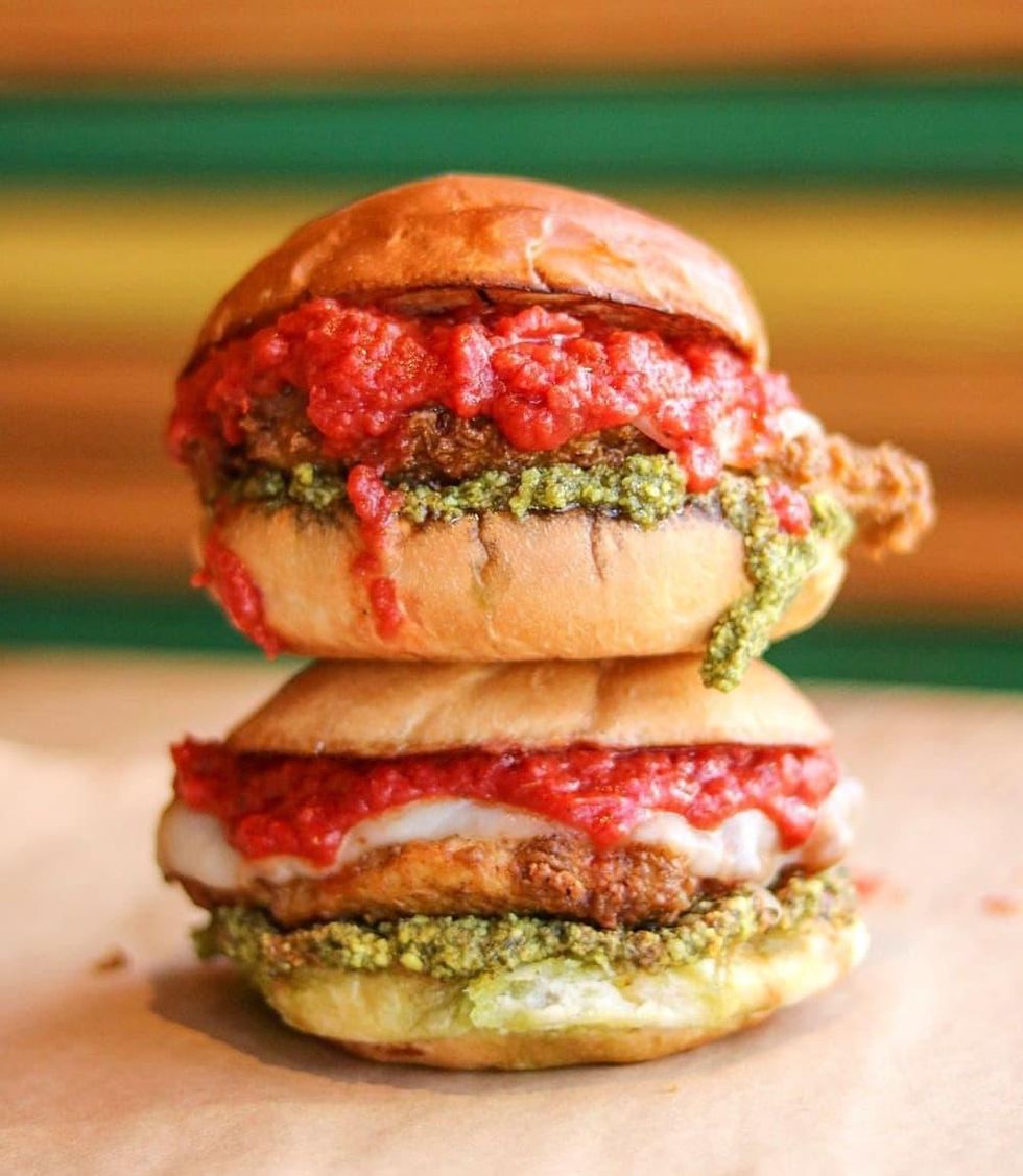 Via 313 Flyrite fried chicken sandwich