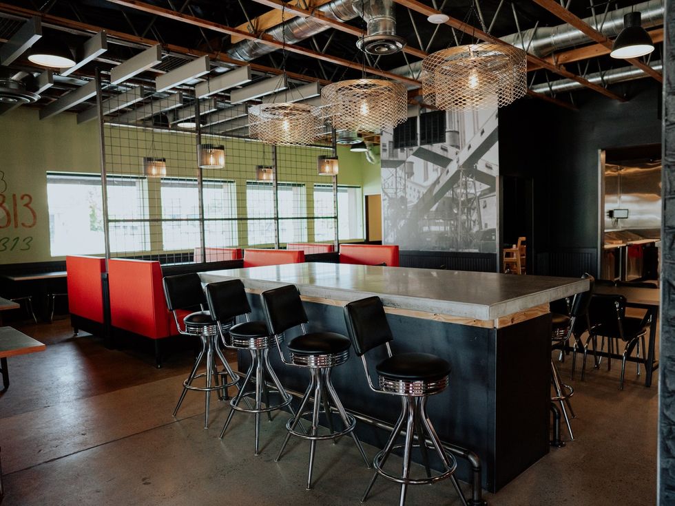 Via 313 restaurant interior