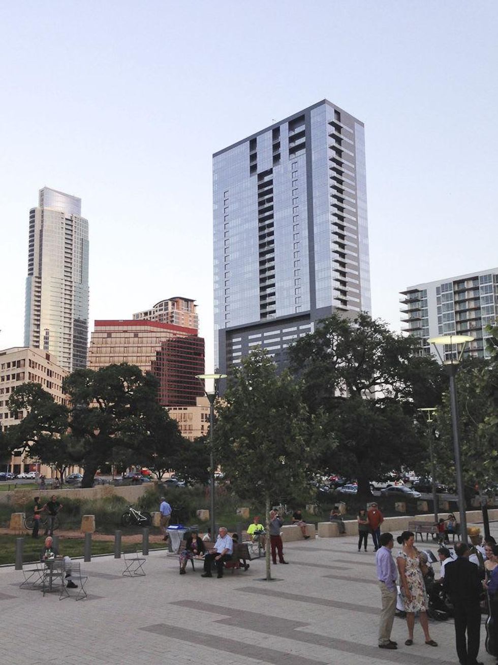 View from the courthouse