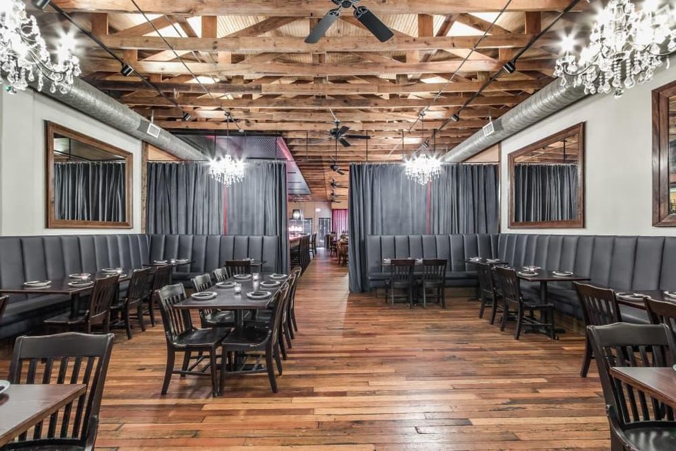 Vino Vino Austin back dining room