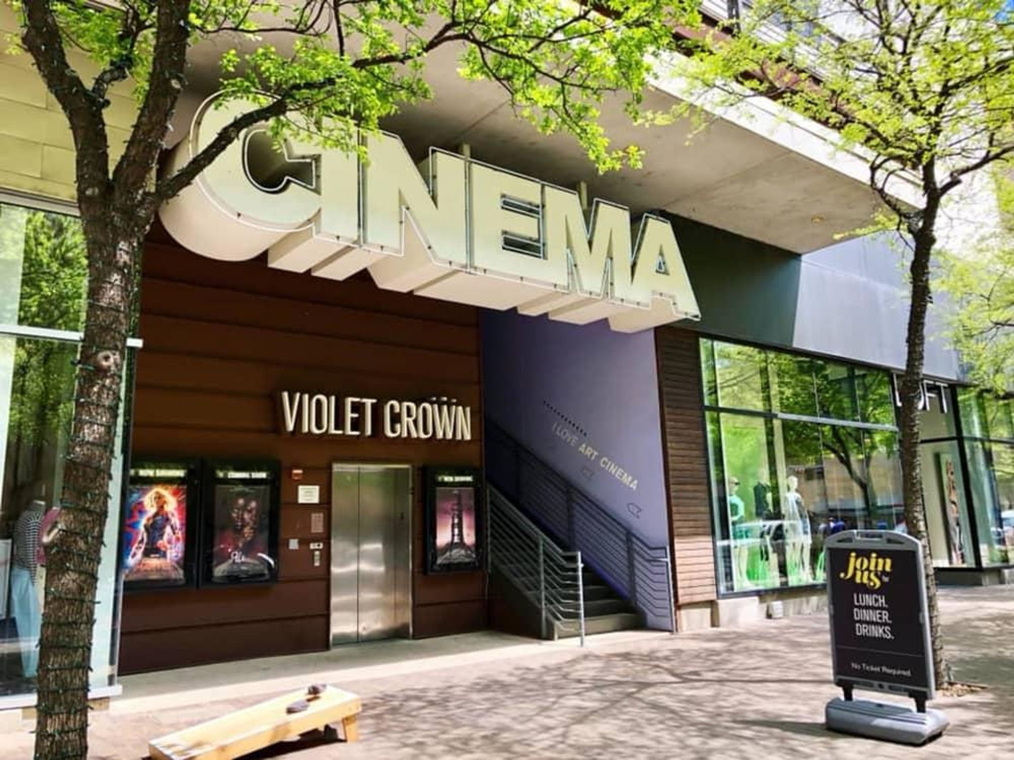 Violet Crown Cinema theater movie