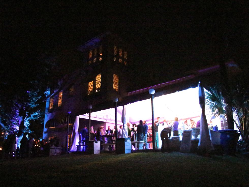 VIP area at La Dolce Vita