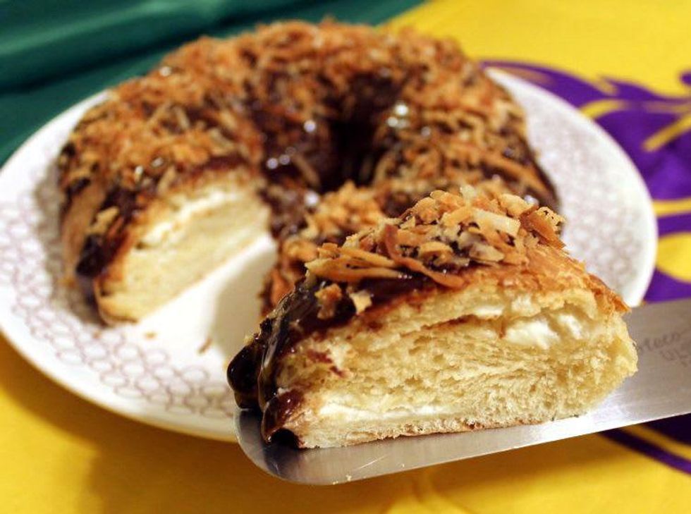 Voodoo king cake Curious Confections