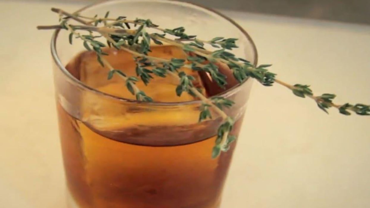 Vox Table Big Trouble Little Cynar cocktail