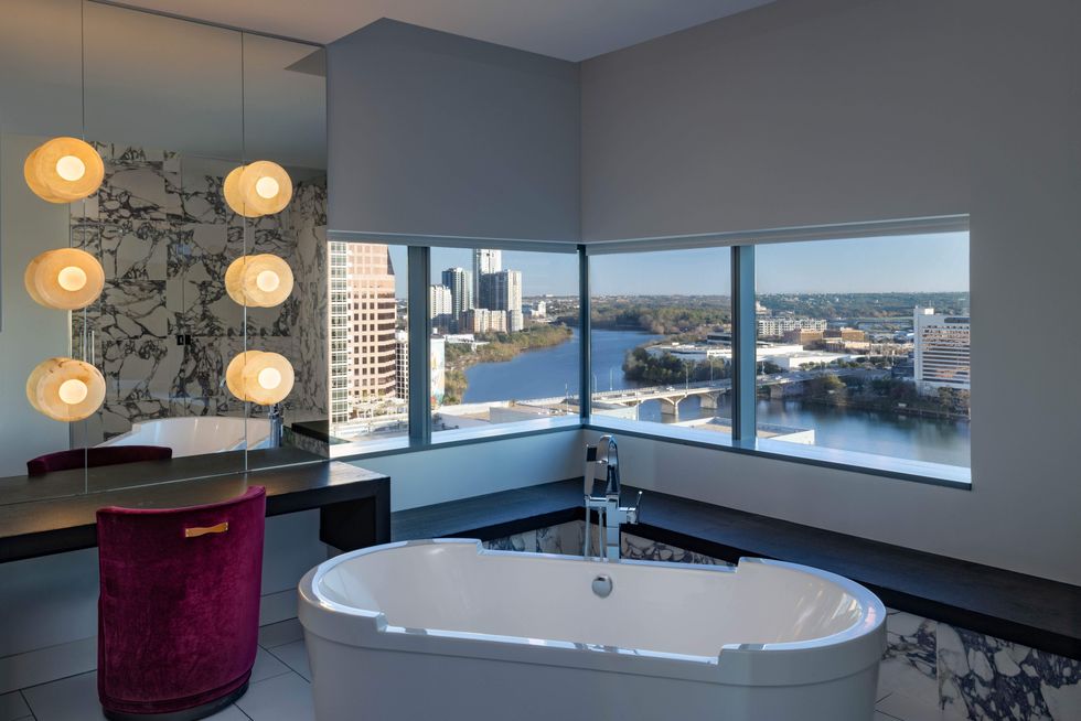 W Austin Penthouse bathroom