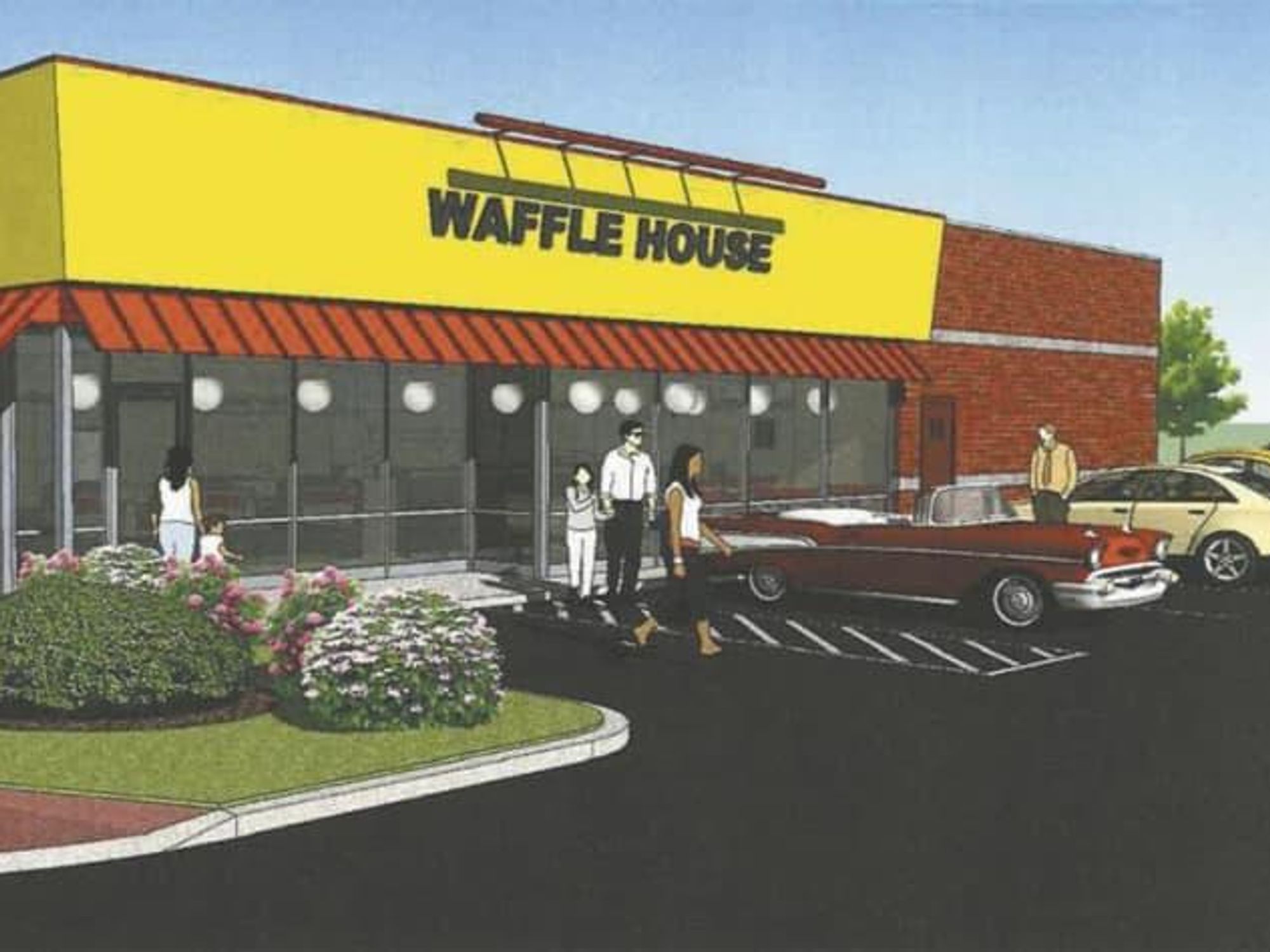 Waffle House rendering