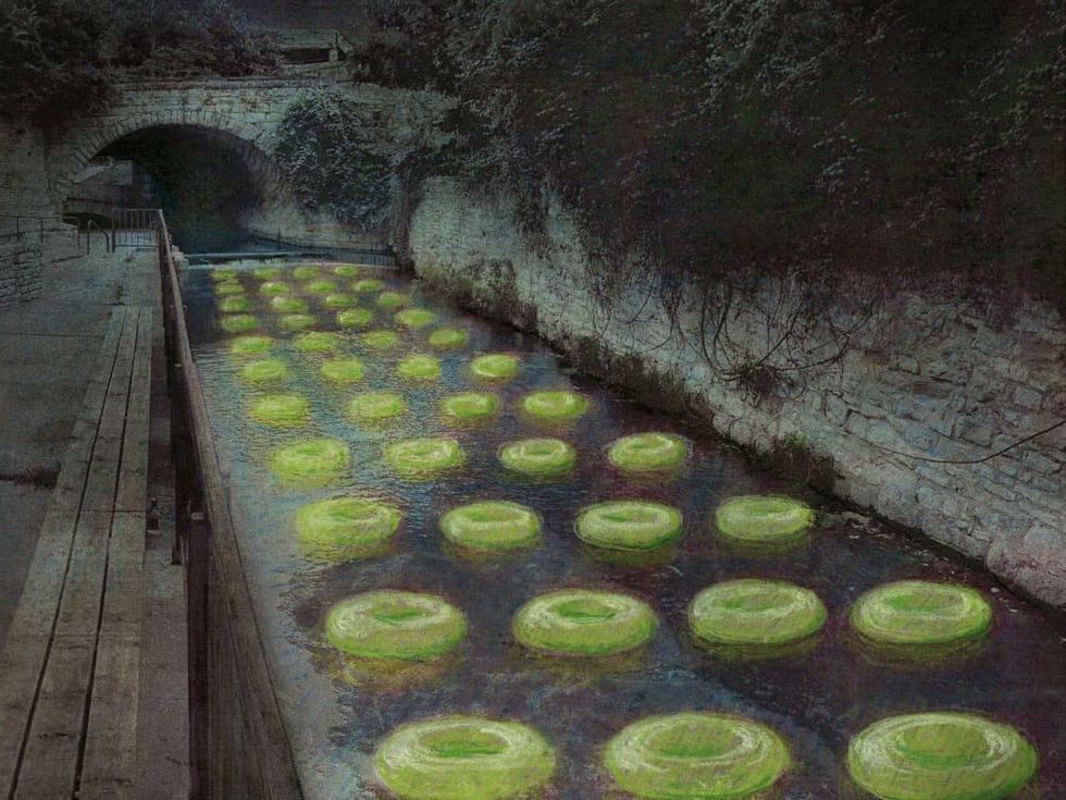 Waller Creek Show 2015 Floating the Waller Ten Eyck Landscape Architects rendering 1