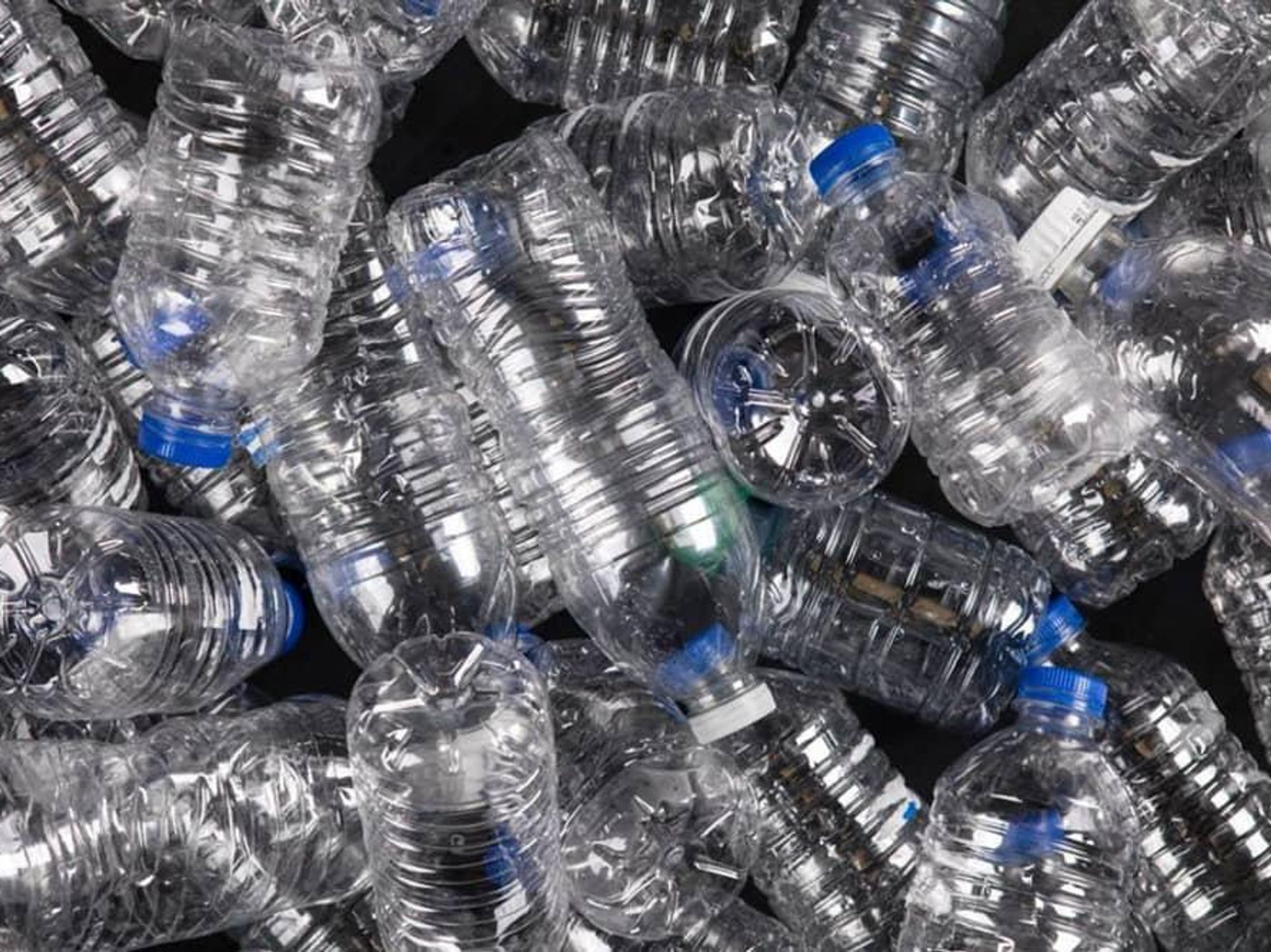 Water bottles recycling