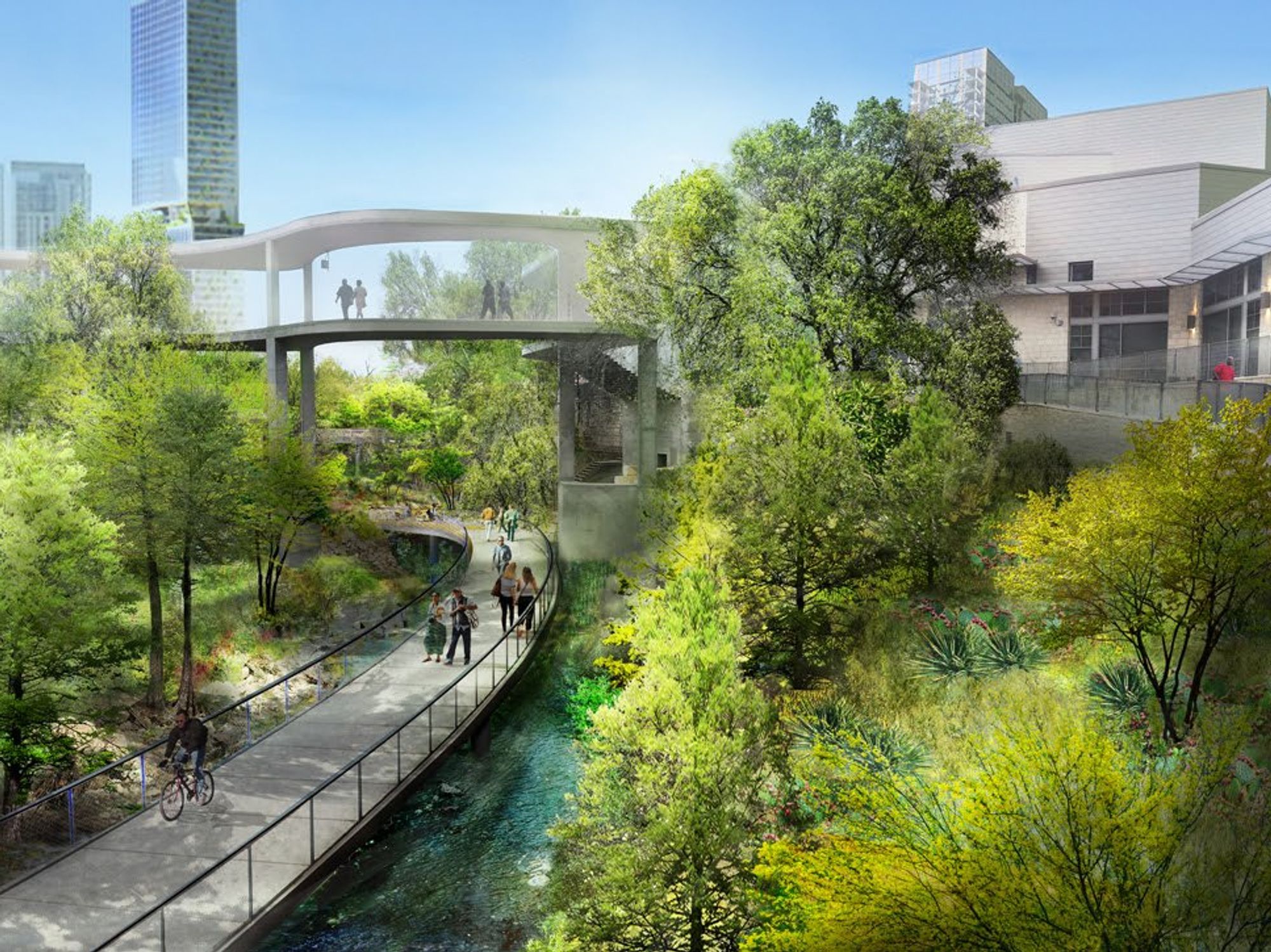 Waterloo Greenway The Confluence redering