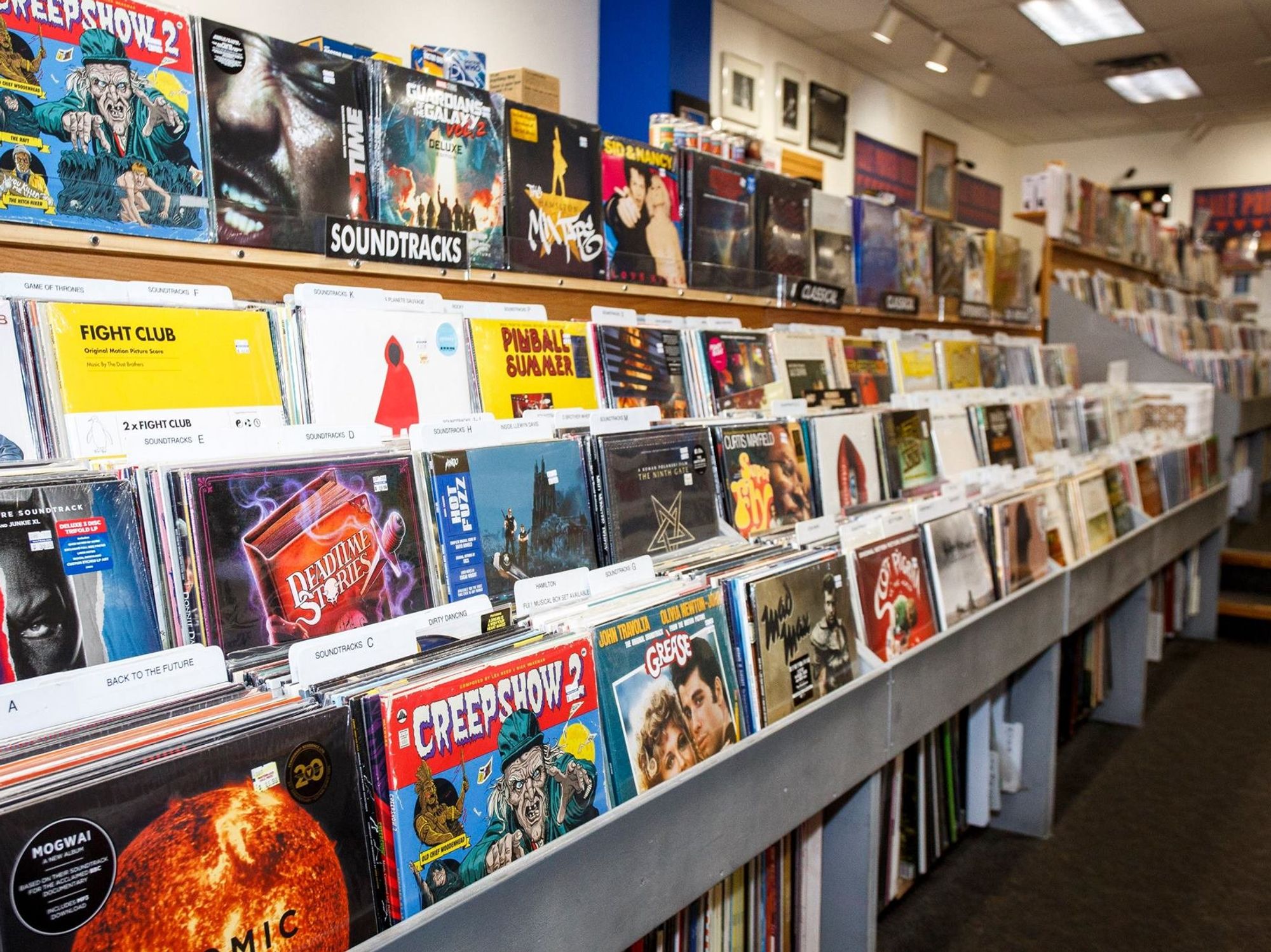Waterloo Records interior