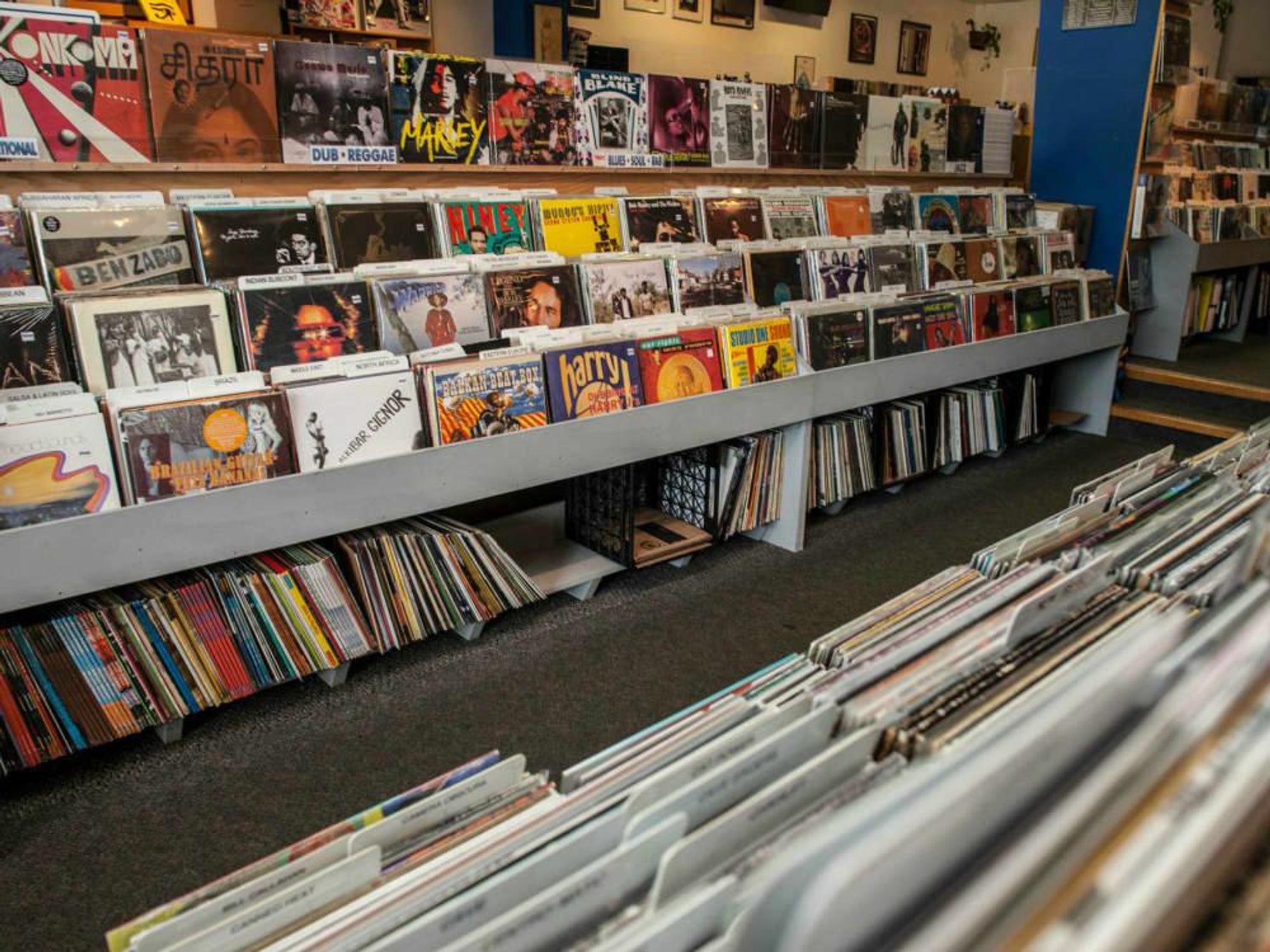 Waterloo Records vinyl music store Austin