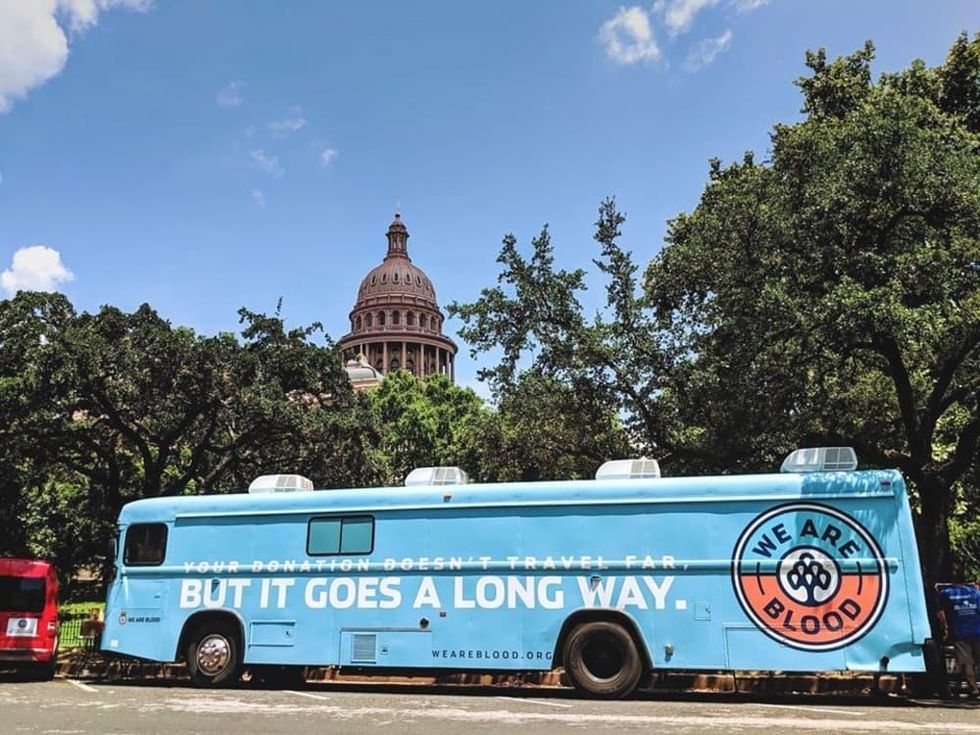 We Are Blood Mobile Donor Center