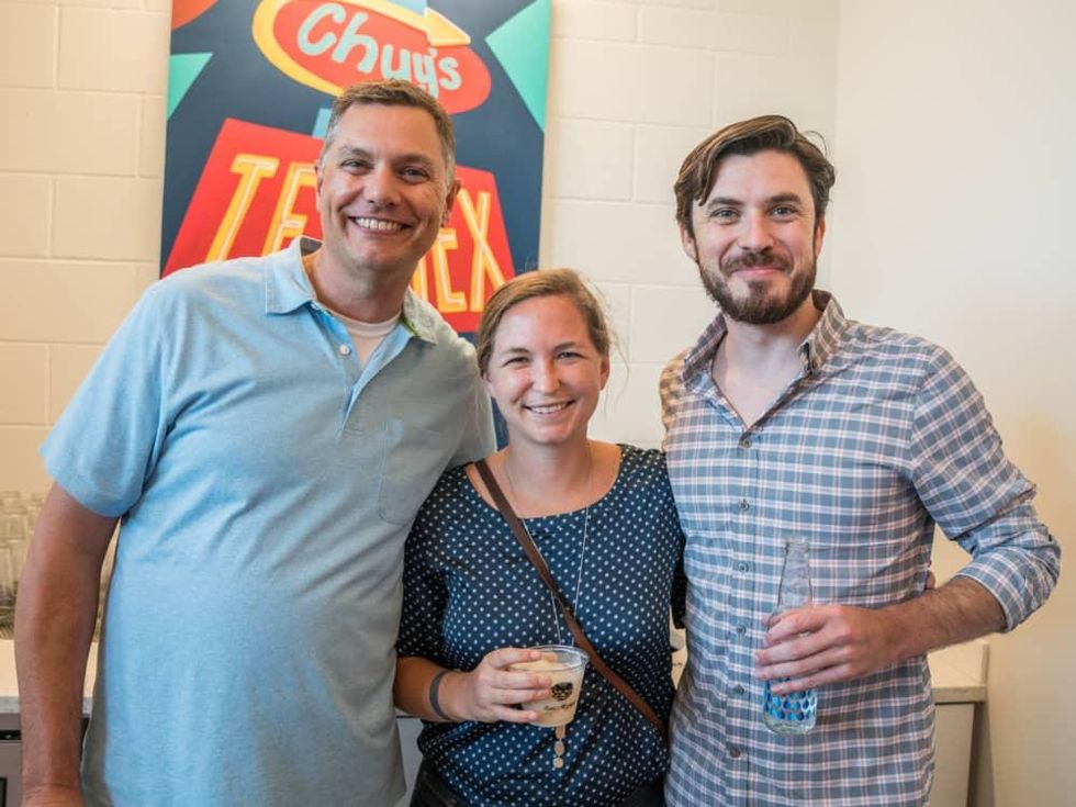 We Work Barton Springs Event Michael Curran Natalie Holzaepfel Tyler Sickels