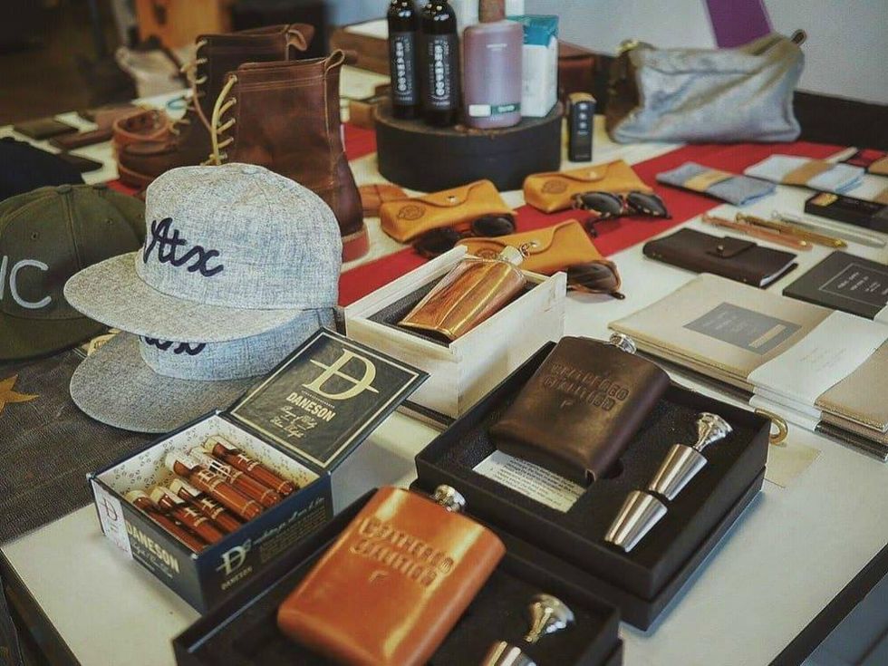 Weathered Coalitiion mens clothing pop-up shop accessories