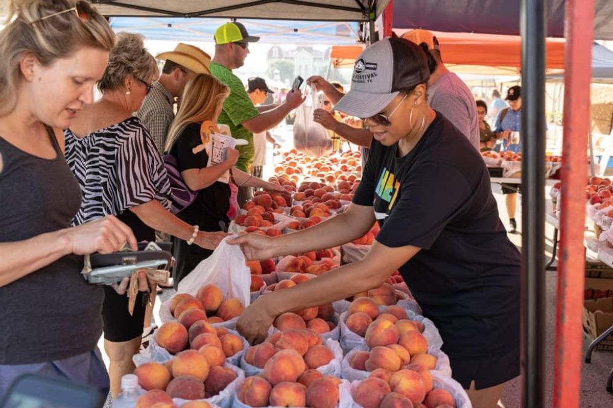 As the Peach Capital of Texas, Weatherford lives up to its status