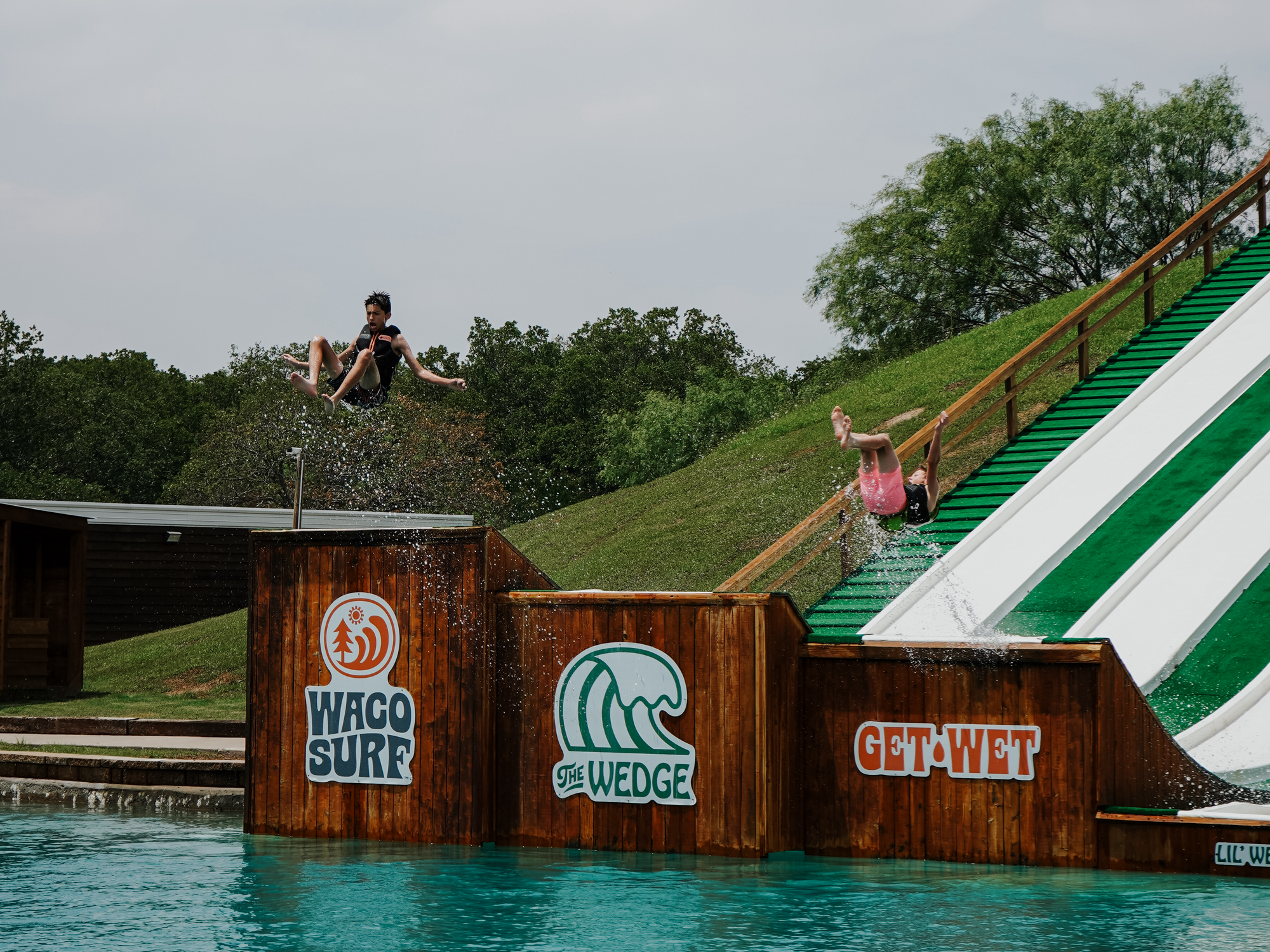 Wedge Slides at Waco Surf