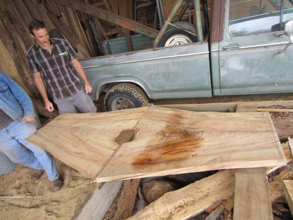 The Welborns started their custom and woodworking company in