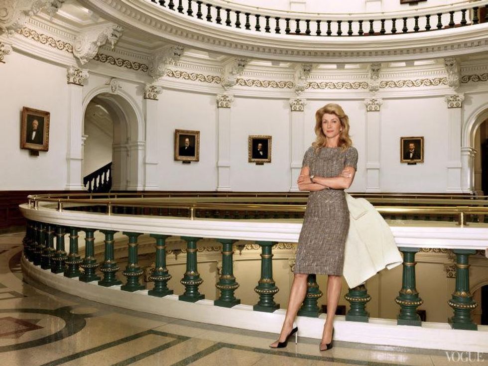 Wendy Davis Vogue September issue