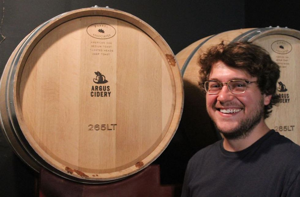 Wes Mickel owner of Argus Cider