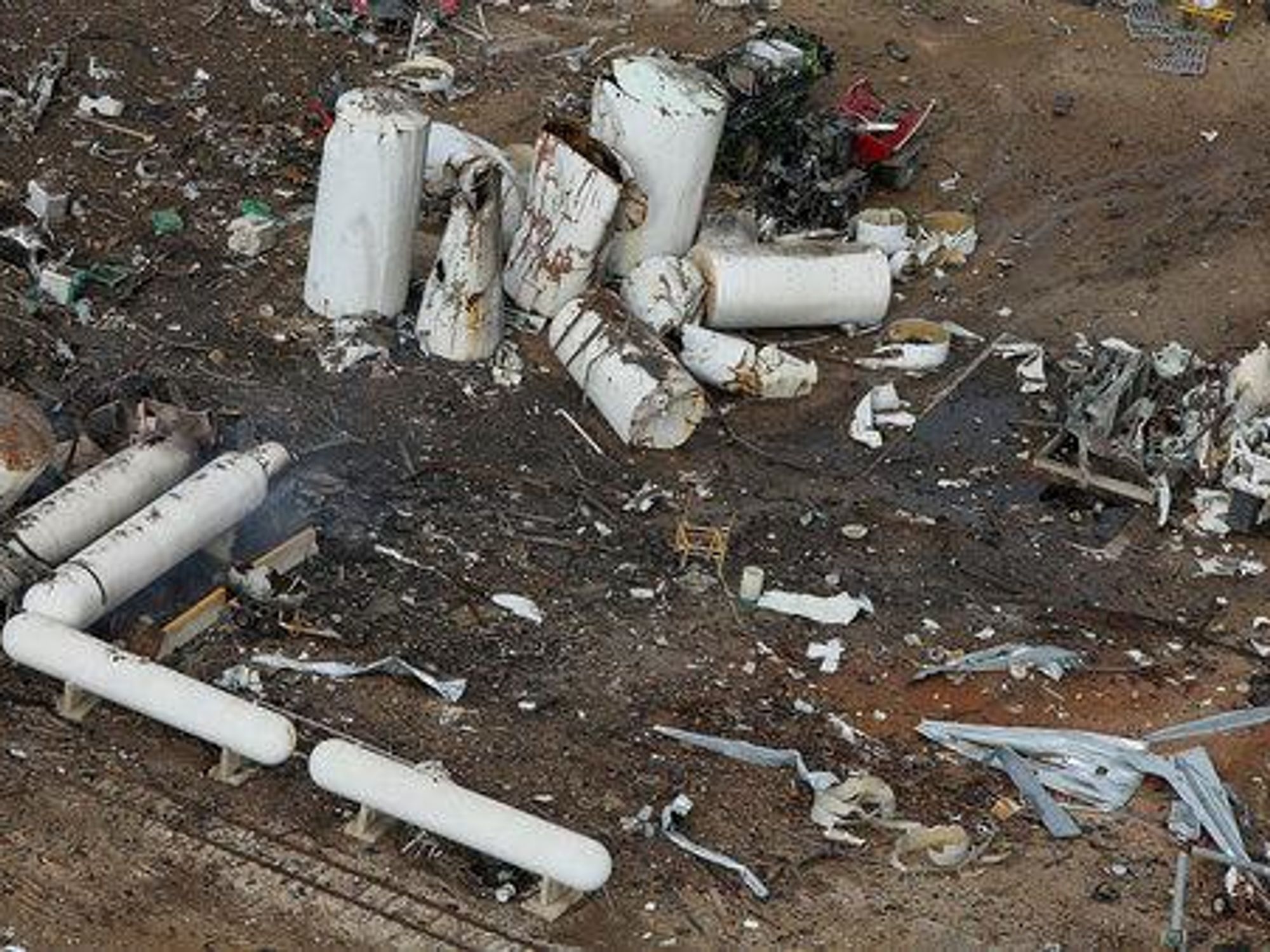 West Fertilizer Company lies in ruins