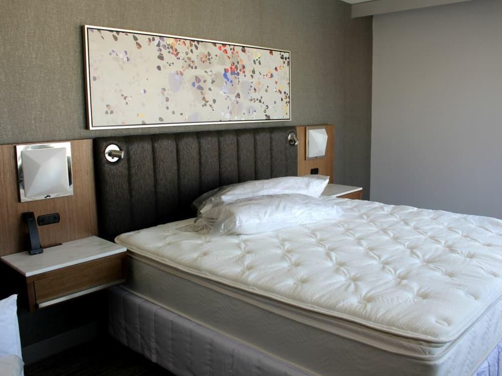 Westin Austin Downtown hotel guest room bed 2015