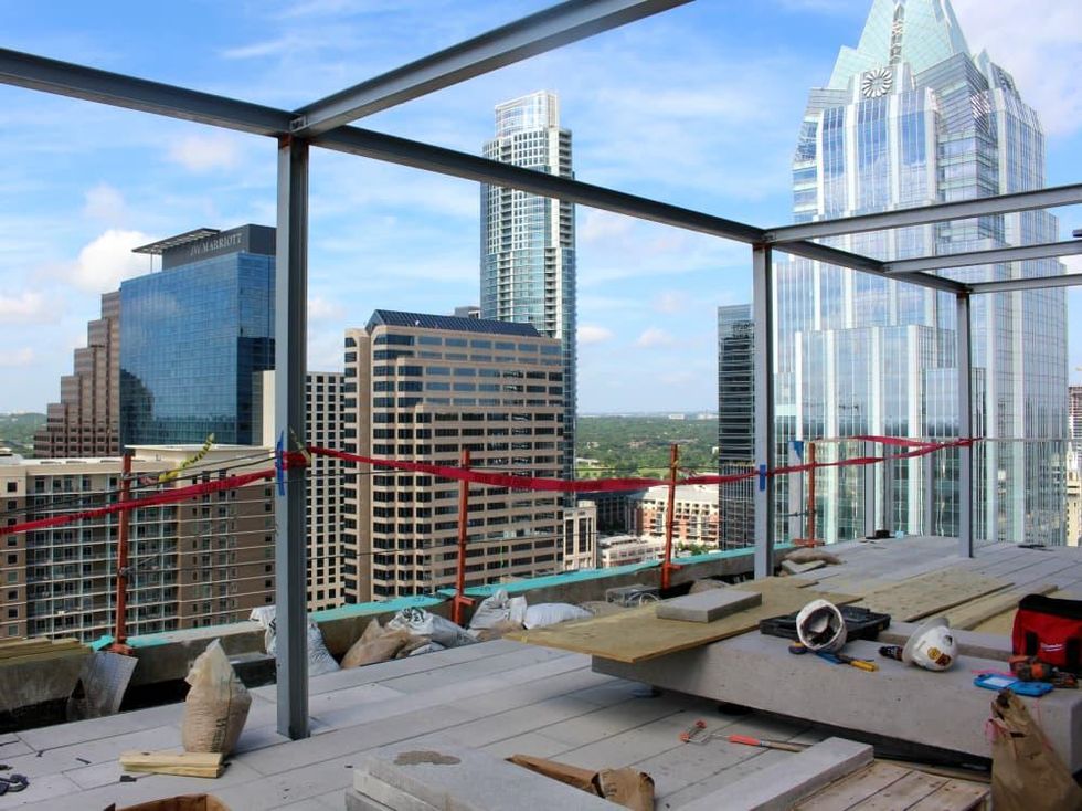 Westin Austin Downtown hotel rooftop bar lounge 2015