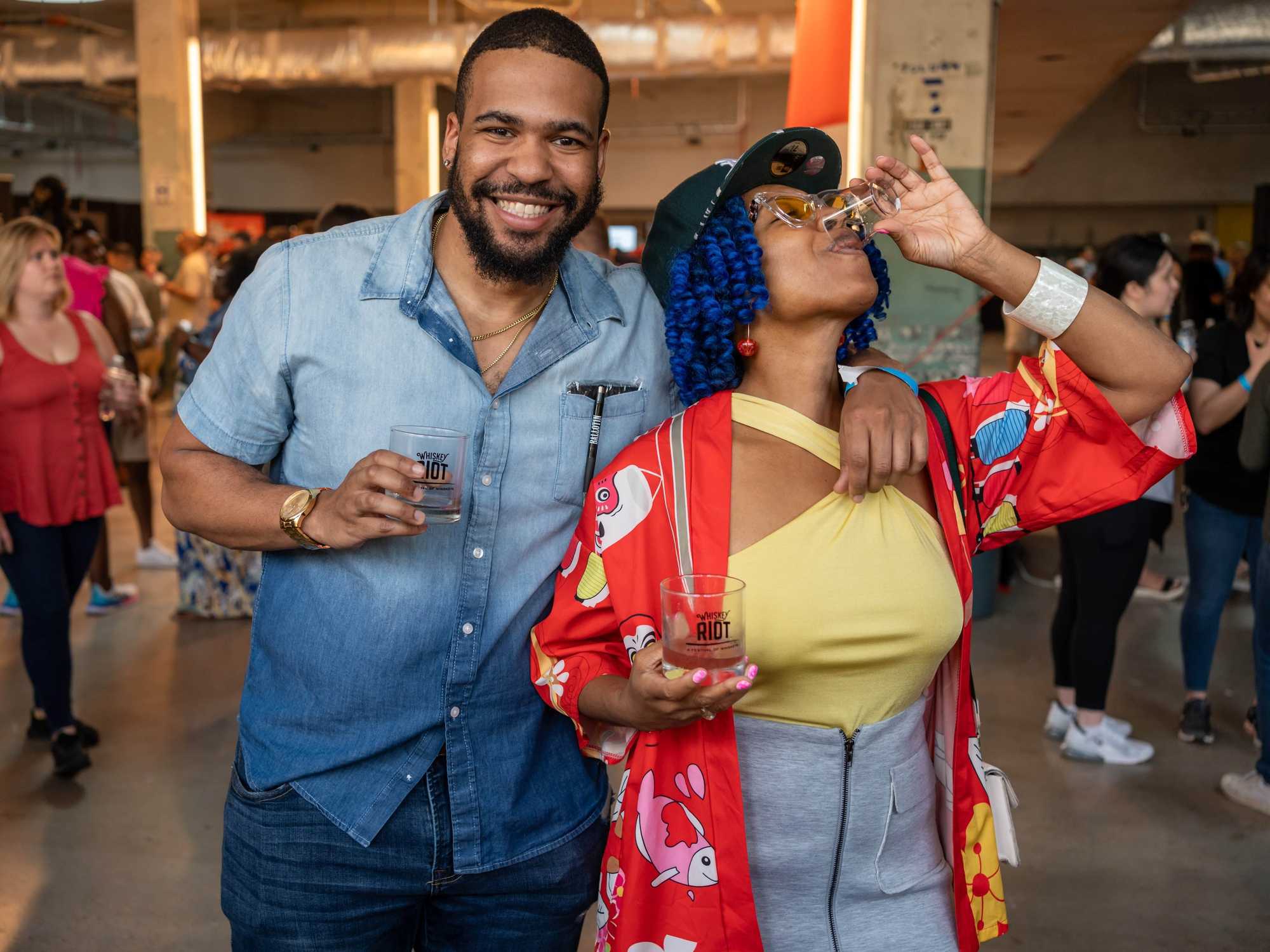 Whiskey Riot attendees